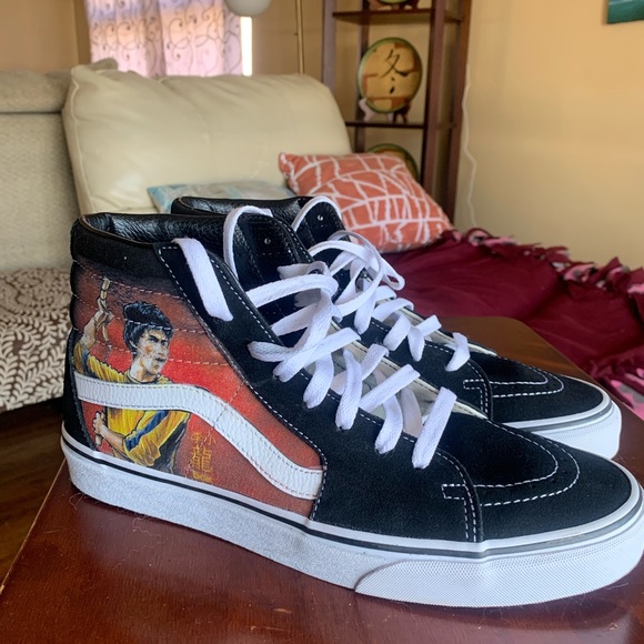 Vans x DGK Bruce Lee edition custom size 8.5 - Picture 3 of 3